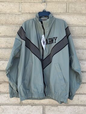 Vontage NEW Army IPFU Physical Fitness PT Jacket Regular Reflective Stripe